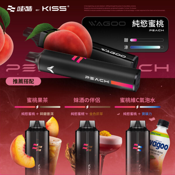 WAGOO哇酷拋棄式6500口❤KIS5號高端品牌(限量販售)買十送一